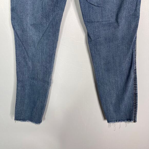 Kut From The Kloth 4 Connie High Rise Fab Ab Crop Jeans Stretchy Denim Cotton - Picture 8 of 13